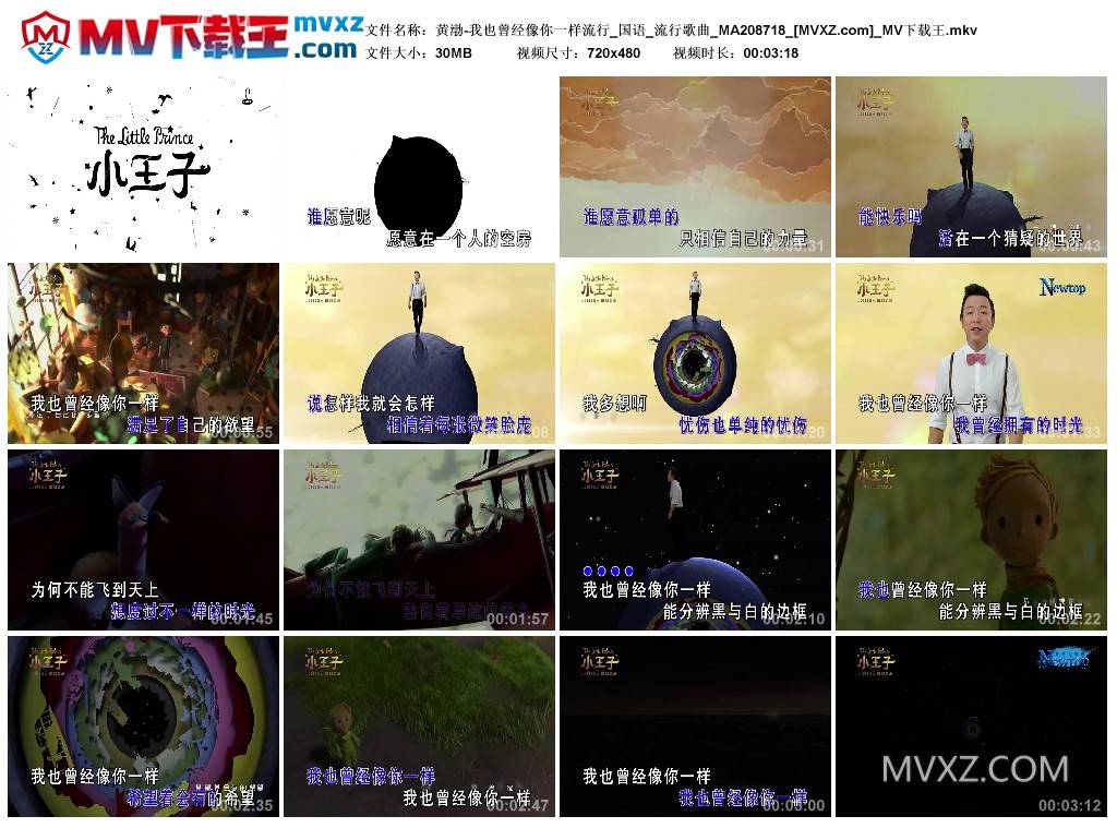 黄渤-我也曾经像你一样流行_国语_流行歌曲_MA208718